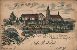 The Golden Star Guest House, Greetings from Fugau Postcard