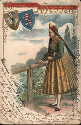 Greetings from Hessen Postcard