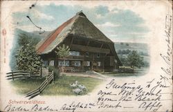 Black Forest House Germany Postcard Postcard Postcard