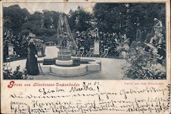 Greetings from Blankenese-Dockenhuden - Part of the Deer Park Postcard