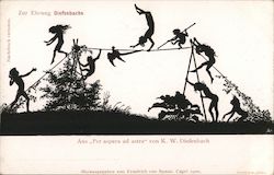 Zur Ehrung Diefenbachs Postcard