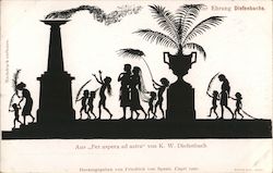 Zur Ehrung Diefenbachs Postcard