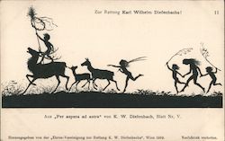Zur Rettung Karl Wilhelm Diefenbachs ! Postcard