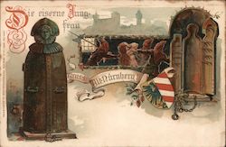 The Iron Maiden Greetings from Nurnberg Germany Postcard Postcard Postcard