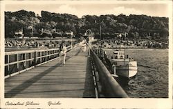 Brücke Göhren, Germany Postcard Postcard Postcard