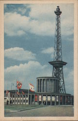 Berlin - Funkturm Germany Postcard Postcard Postcard