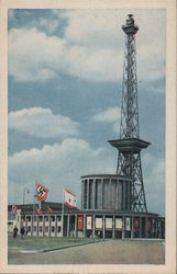 Berliner Funkturm - Berlin Radio Tower Postcard