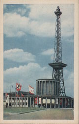 Berliner Funkturm - Berlin Radio Tower Germany Postcard Postcard Postcard