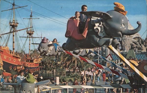 Dumbo, Fantasyland, Disneyland Anaheim California