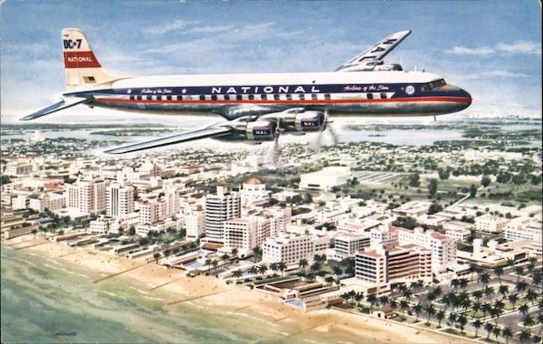National Airlines DC-7 Star Aircraft