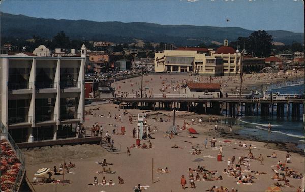 Beach at Santa Cruz California
