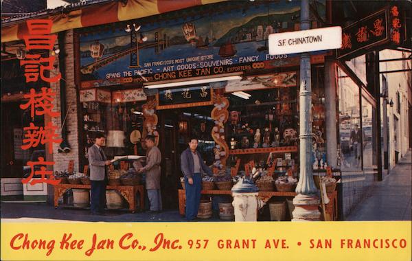 Chong Kee Jan Co., Inc. San Francisco California