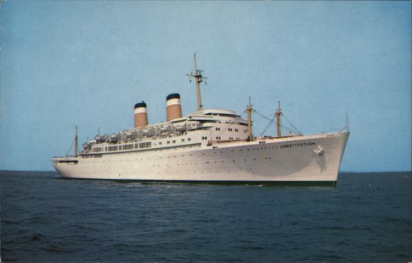 S.S. Constitution American Export Lines Steamers