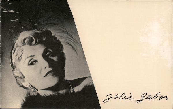 Jolie Gabor Celebrities