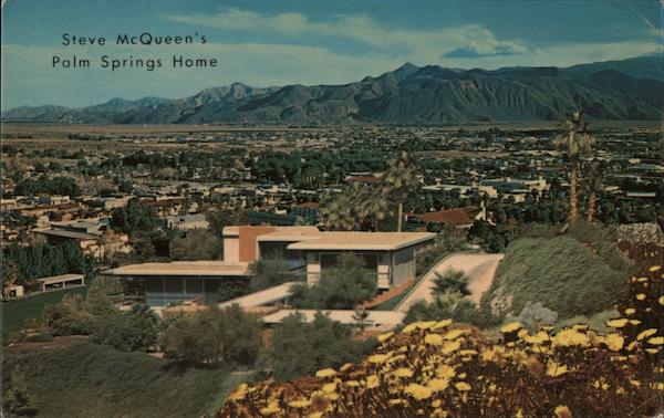 Steve McQueen's Palm Springs Home Actors