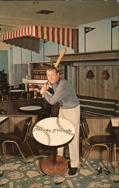 Mickey Mantle at Holiday Inn Joplin Missouri
