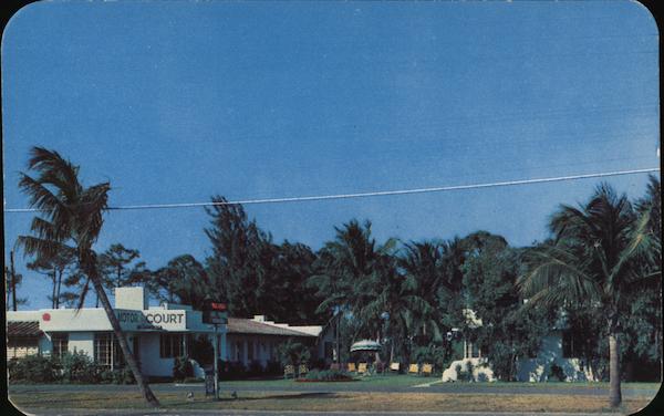 Hacienda Hotel Court Fort Lauderdale Florida