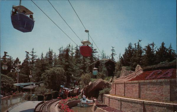 Disneyland's Skyway Anaheim California