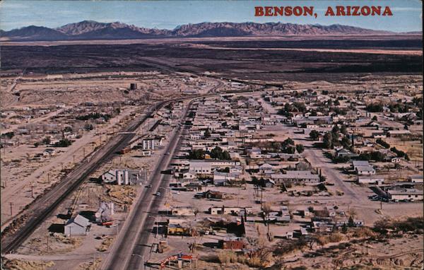 Aerial View of Benson, Arizona Bob Petley