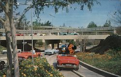 Disneyland, The Magic Kingdowm, Tomorrowland Autopia Postcard