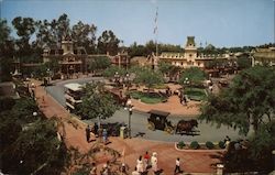 Town Square-Main Street Postcard