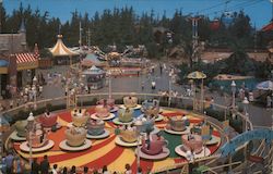 Disneyland, The Magic Kingdom, Mad Hatters Tea Party Postcard Postcard Postcard