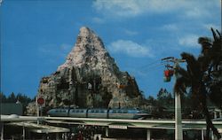 Monorail System, Disneyland, The Magic Kingdowm Postcard