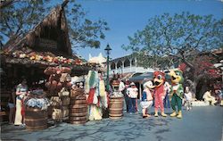 The Tree Caballeros in Adventureland Postcard