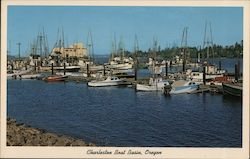 Charleston Boat Basin Postcard