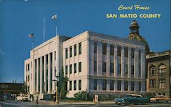 San Mateo County Courthouse Postcard