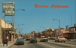 Modern City Midway between Los Angeles and Las Vegas or Death Valley Barstow, CA Postcard Postcard Postcard