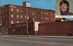 Ortman Clinic and Hotel, Dr. Thomas Ortman Postcard