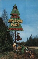 Yogi Bear's Jellystone Park Campground Camping Postcard Postcard Postcard