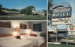 Bel Aire Motel Postcard