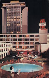 Executive Park Motor Hotel Postcard