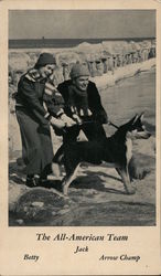 The All-American Team Jack Armstrong Postcard