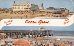 Greetings from Ocean Grove, New Jersey Postcard