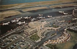 La Guardia Airport Postcard