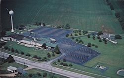 Bird's Eye View of White Fence Farm on Joliet Road Illinois Postcard Postcard Postcard