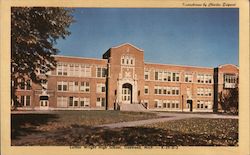 Luther Wright High School Postcard