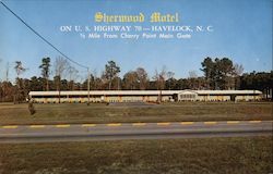 Sherwood Motel Havelock, NC Postcard Postcard Postcard