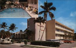 Heart of Palm Beach Motor Motel Coffee Shop & Cocktail Lounge Postcard