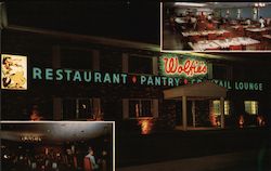 Famous Wolfie's Restaurant Postcard