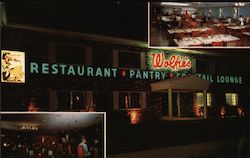 Famous Wolfie's Restaurant Postcard