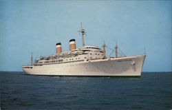 S.S. Constitution American Export Lines Postcard