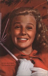 June Allyson Actresses Postcard Postcard Postcard