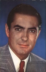 Tyrone Powers Postcard