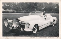 Meet One of America's Most Spectacular Cars! Mobilgas Special Postcard