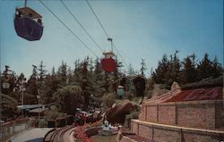 Disneyland's Skyway Postcard
