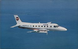 The Embraer Bandeirante Airplane Postcard